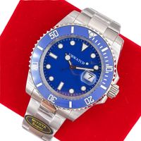 Blue Dial Blue Bezel