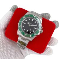 Black Dial Green bezel NO Date