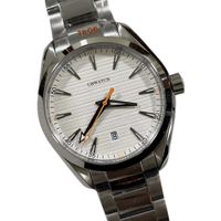 Silver Dial Orange second hand