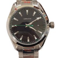 Black Dial Green Second hand