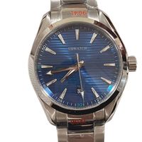 Blue Dial 6 oclock Date