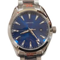 Blue Dial 3 oclock Date