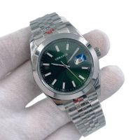 Smooth Bezel Green Dial Jubilee