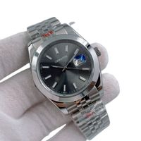 Smooth Bezel Gray Dial Jubilee