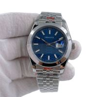 Smooth Bezel Blue Motif Dial Jubilee