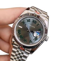 U1 Upgraded ST9 NEW Jubilee Automatic Mechanical Wimbledon Dial 41MM Size Mens Watch Stainless Steel luted Bezel Sapphire Glass
