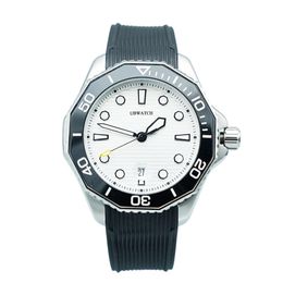 TAG HEUER Aquaracer Professional 300M Automatic Men's Watch Size Stainless Steel Case Rubber STRAP Silver Case New