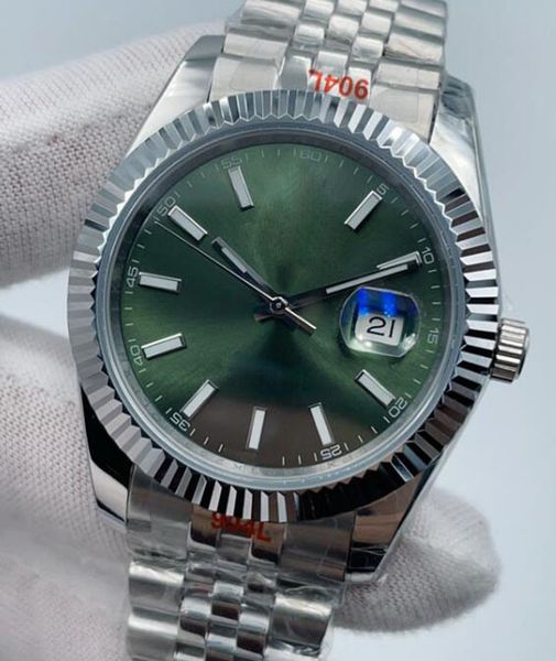 U1 Upgraded ST9 NEW Jubilee Automatic Mechanical Mint Green Dial 41MM Size Mens Watch Stainless Steel luted Bezel Sapphire Glass